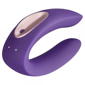 Partner Plus Couples U Shaped Vibrator Purple