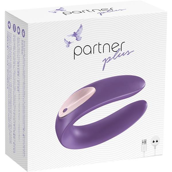 Partner Plus Couples U Shaped Vibrator Purple