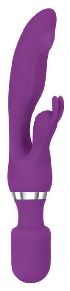 G Motion Rabbit Wand Purple Vibrator