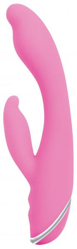 G Gasm Silicone Rabbit Vibrator Pink