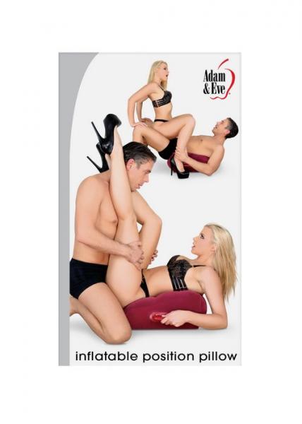 Inflatable Position Pillow Burgundy