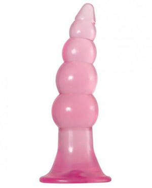 Fun Jelly Butt Plugs Pink Set Of 2