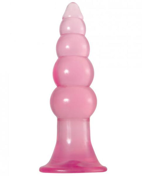 Fun Jelly Butt Plugs Pink Set Of 2