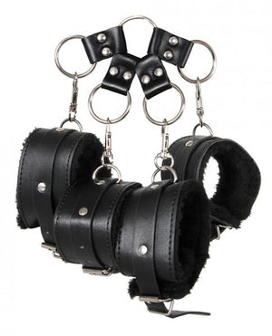 Adam & Eve's Hog Tie Kit Black