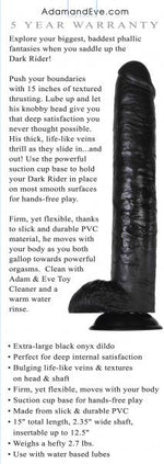 Adam & Eve 15 In Dark Rider