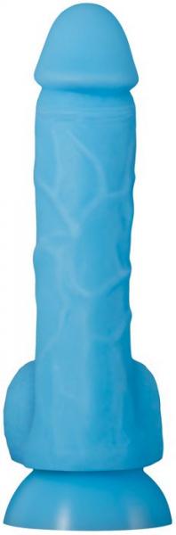 Touch And Glow Glow In The Dark Dildo Blue