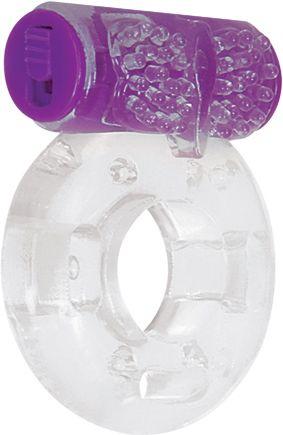 Ring True Unique Pleasure Rings Kit Clear Purple 3 Pack