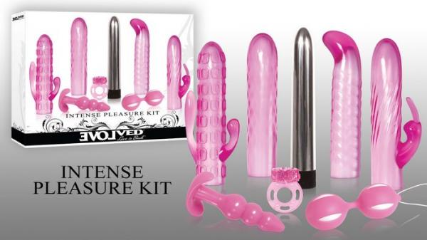 Intense Pleasure Kit Pink Couples Play