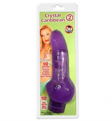 Crystal Caribbean #2 Waterproof Vibe Purple