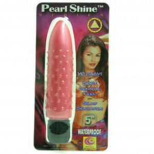 Pearl Shine 5in Bumpy Pink