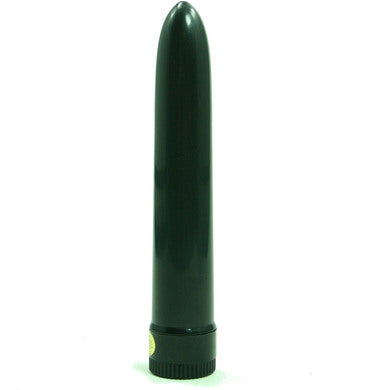 Lady's Mood 7 Inches Plastic Vibrator Black