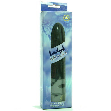 Lady's Mood 7 Inches Plastic Vibrator Black
