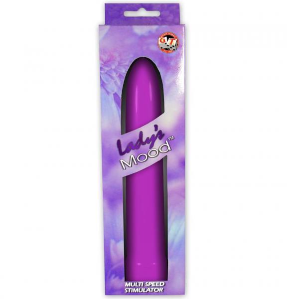 Lady's Mood 7 Inches Plastic Vibrator Lavender