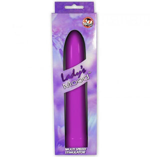 Lady's Mood 7 Inches Plastic Vibrator Lavender