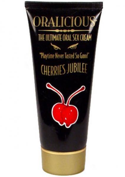 Oralicious Ultimate Oral Sex Cream 2 Oz Cherry