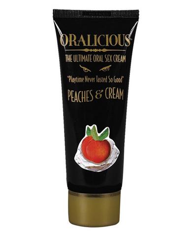 Oralicious Ultimate Oral Sex Cream 2 Oz Peaches And Cream