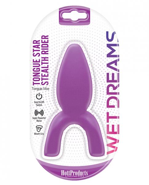 Tongue Star Stealth Rider Vibe Mouth Grip Purple