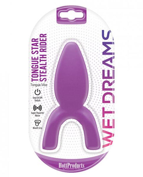 Tongue Star Stealth Rider Vibe Mouth Grip Purple