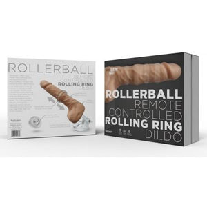 Rollerball Dildo Rolling Ball Function & Suction Cup