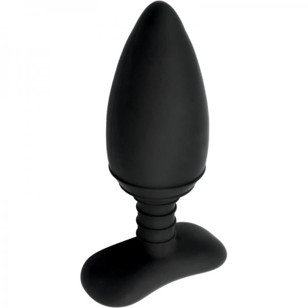 Bliss Turbo Tush Vibrating Butt Plug Black 10 Speed