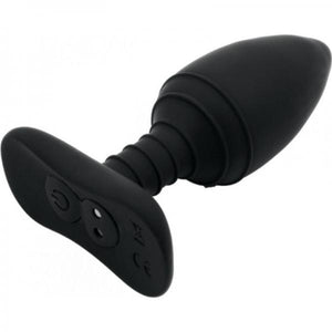 Bliss Turbo Tush Vibrating Butt Plug Black 10 Speed