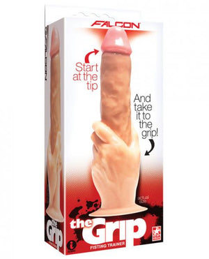 Falcon The Grip Cock In Hand Dildo Beige