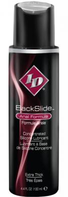 Id Backslide Anal Formula Silicone Based Bottle 4.4oz