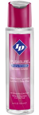 Id Pleasure Tingling Sensation Water Based Lubricant 4.4oz