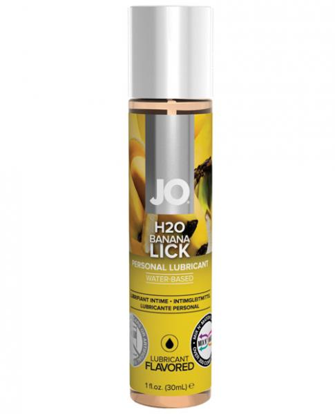 System Jo H2 O Flavored Lubricant Banana Lick 1oz