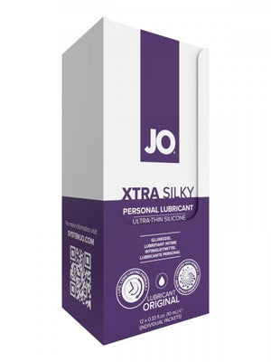 Jo Foil Display Box Xtra Silky Silicone 12pc 10ml