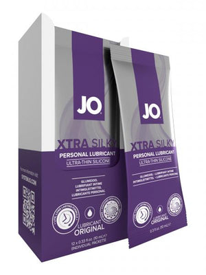 Jo Foil Display Box Xtra Silky Silicone 12pc 10ml