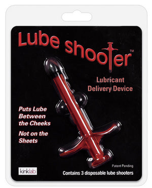 Lube Shooter Lubricant Delivery Device Red