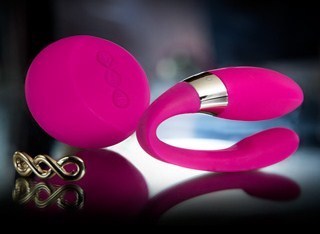 Tiani 2 Couples Massager Pink