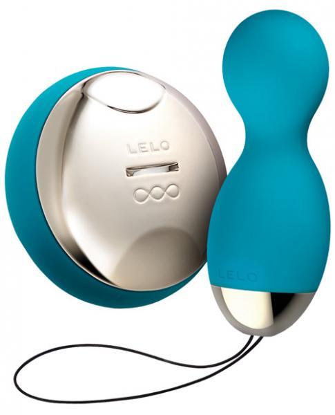 Hula Wireless Remote Control Silicone Pleasure Beads Blue