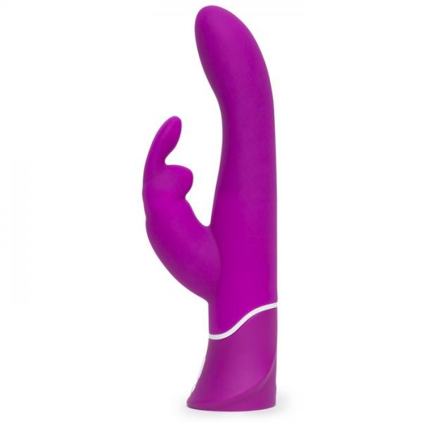 Happy Rabbit 2 Curve Vibrator Purple Usb Rechargeable