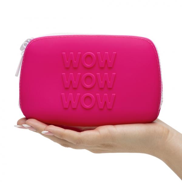 Happy Rabbit Wow Zip Silicone Small Bag