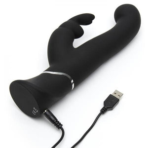 Happy Rabbit G Spot Stroker Rabbit Vibrator Black