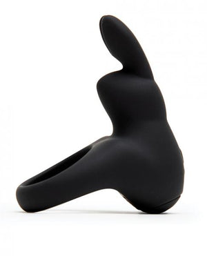 Happy Rabbit Rabbit Cock Ring Black