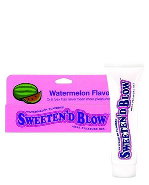 Sweeten D Blow Oral Pleasure Gel Watermelon 1.5 Oz