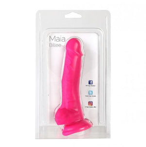 Billee 7 Inches Realistic Silicone Dong Neon Pink