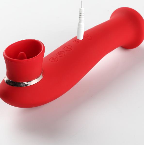 Destiny Red Sucking Clitoral Stimulator