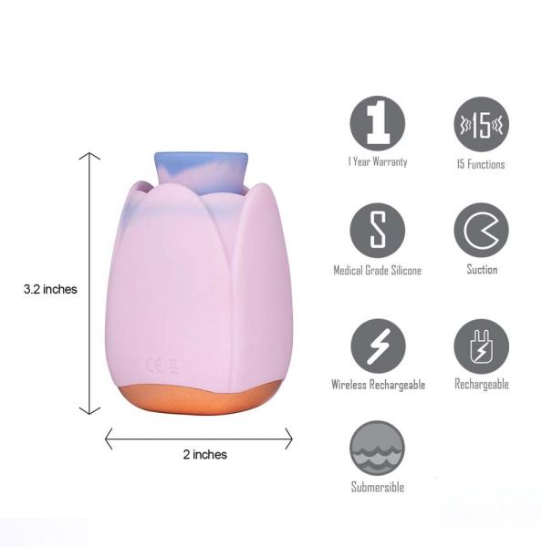 Tulip Wireless Suction Vibe Rechargeable