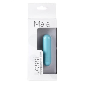 Jessi Super Charged Mini Bullet Vibrator Blue