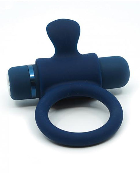 Sensuelle Silicone Bull Ring Navy Blue