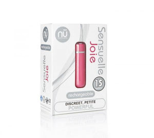 Sensuelle Joie Bullet Vibrator 15 Function Pink