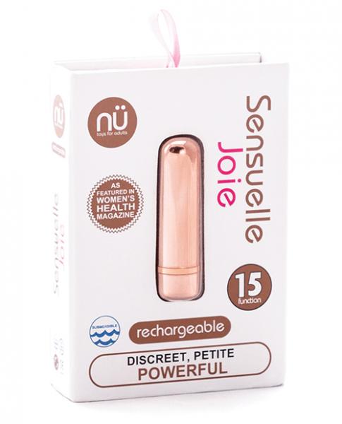 Sensuelle Joie Bullet Vibrator In Gift Box Rose Gold