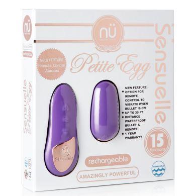 Sensuelle Remote Control Petite Egg Vibrator Purple