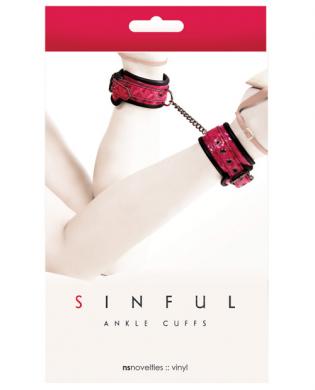 Sinful Ankle Cuffs Pink