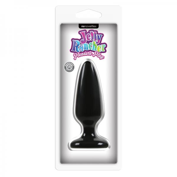 Jelly Rancher Pleasure Plug Medium Black