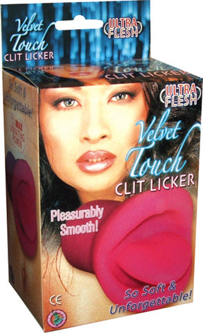 Velvet Touch Clit Licker Vibrating Hot Pink
